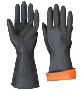 Rubber gloves
