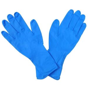 Disposable latex gloves