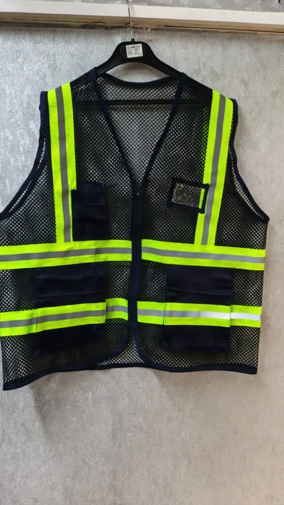 Perforated reflective vest