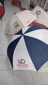 Custom branded umbrellas