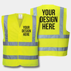 Custom branded vest