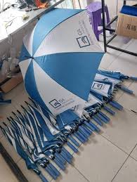 Custom branded umbrellas